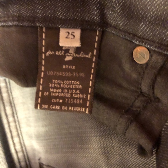 7 for all mankind indigo bootcut jeans - Picture 6 of 7